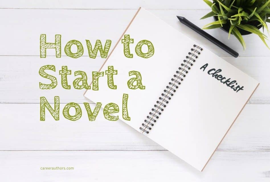 How to Start a Novel: A Checklist