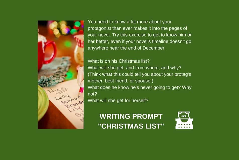Writing Prompt: Christmas List
