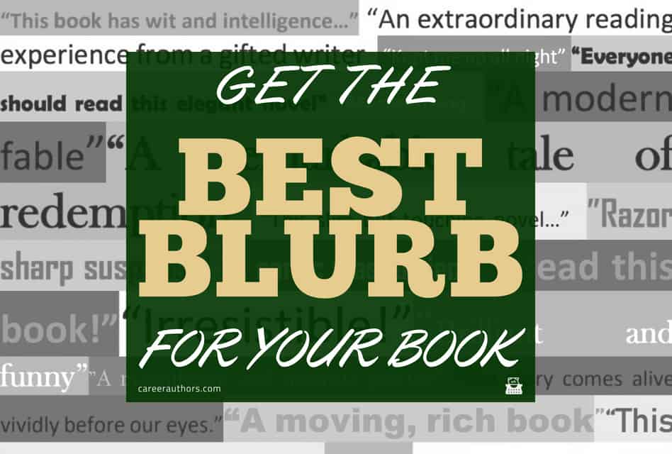 get the best blurb for your book