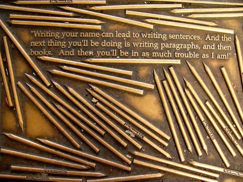 sentence structure by Laura DiSilverio