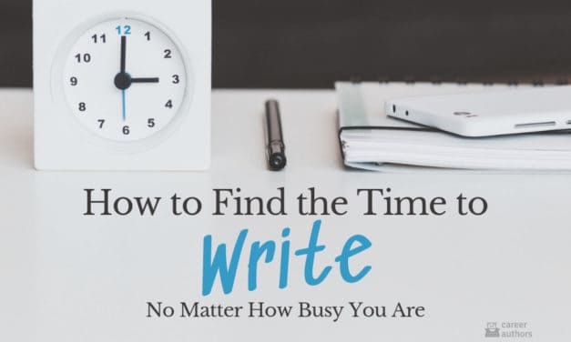 How to Find the Time to Write