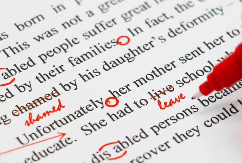 Perfecting Your Proofreading