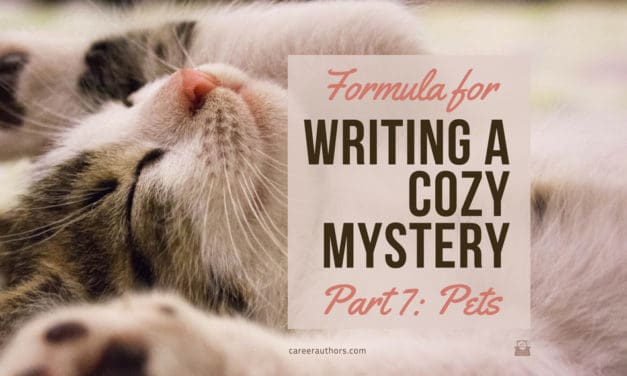 Formula for Writing a Cozy Mystery, Part 7: Pets