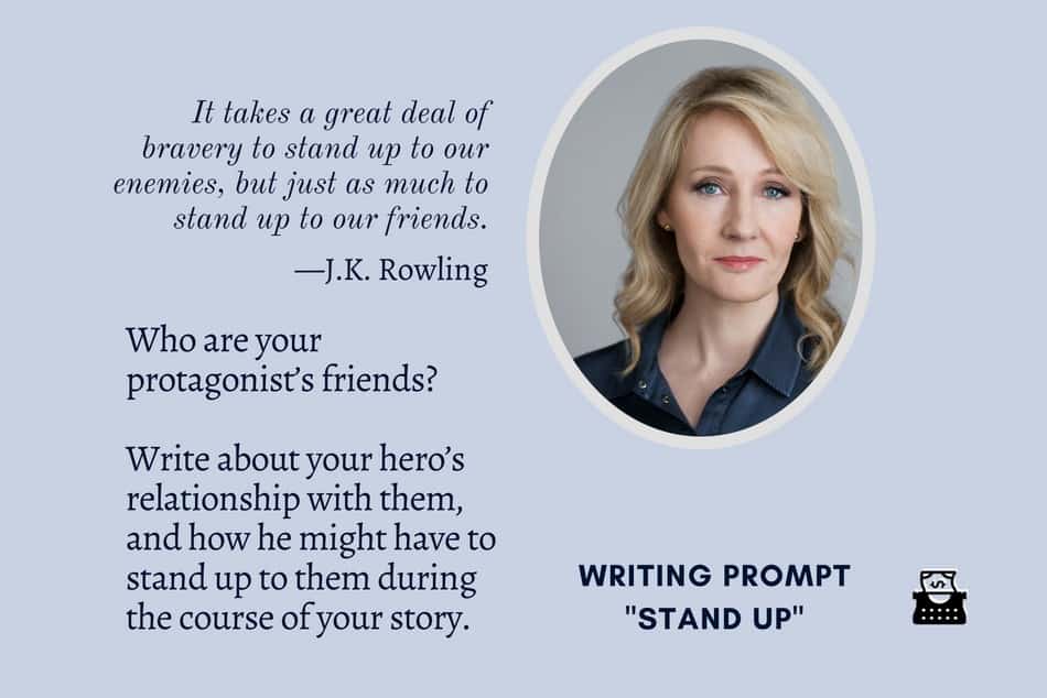 Writing Prompt: Stand Up