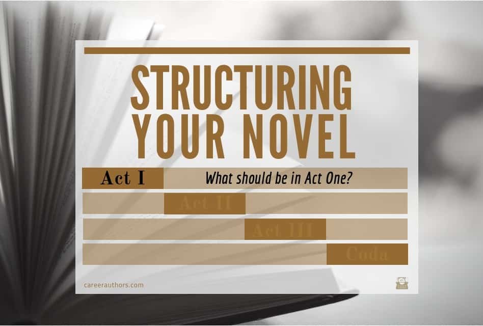 What Should Be In Act One: Structuring Your Novel