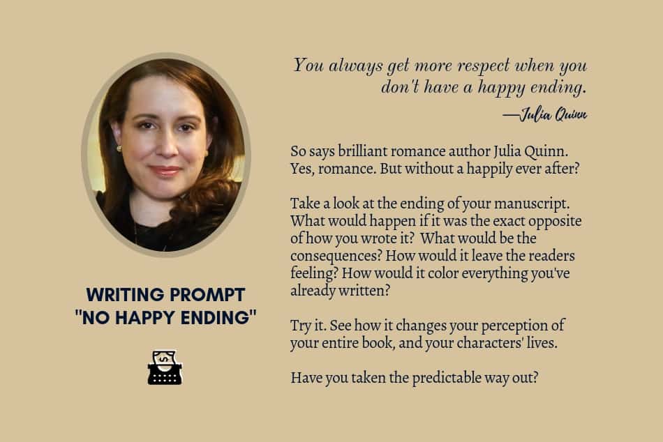 Writing Prompt: No Happy Ending?