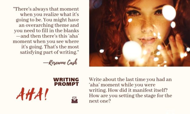 Writing Prompt: Aha!