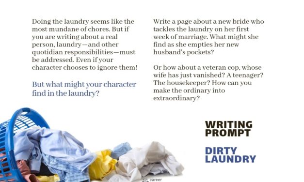 Writing Prompt: Dirty Laundry