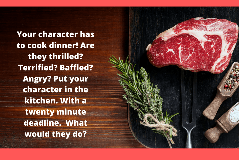 Writing Prompt: What’s At Steak