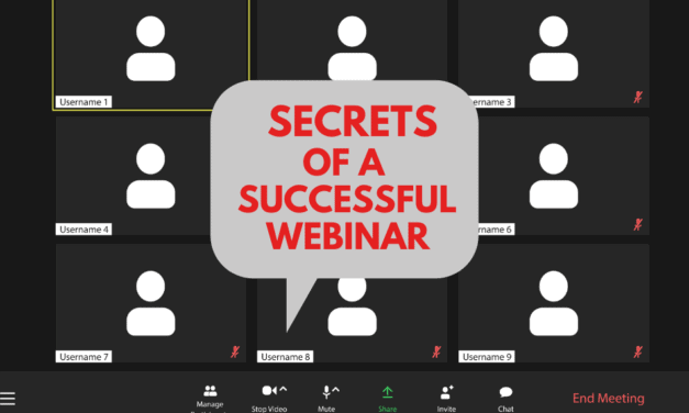 Five Secrets to a Successful Webinar Series