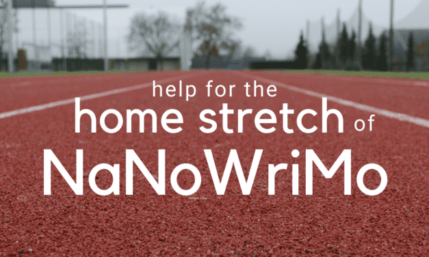 Help for the Home Stretch of NaNoWriMo