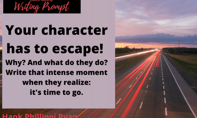 Writing Prompt: Time to Go