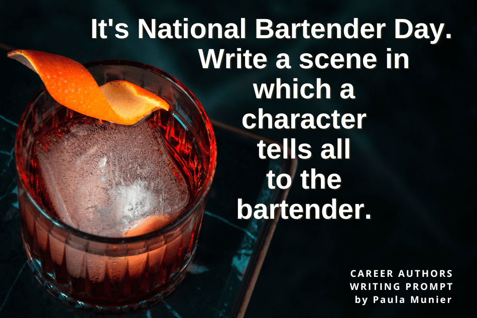 National Bartender Day Writing Prompt