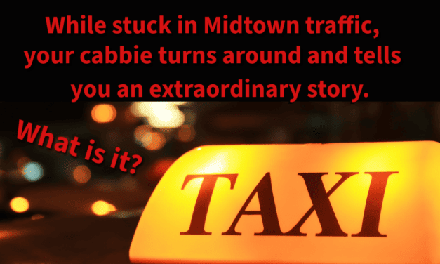 Writers prompt: Taxi stories