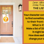 Writing Prompt: Make A List