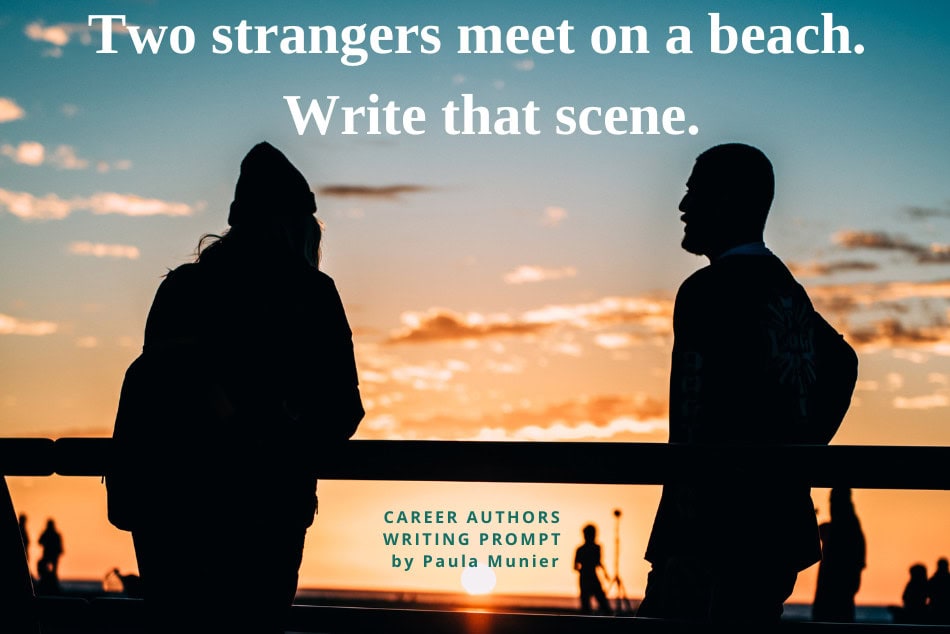Two Strangers Meet on a Beach Writing Prompt